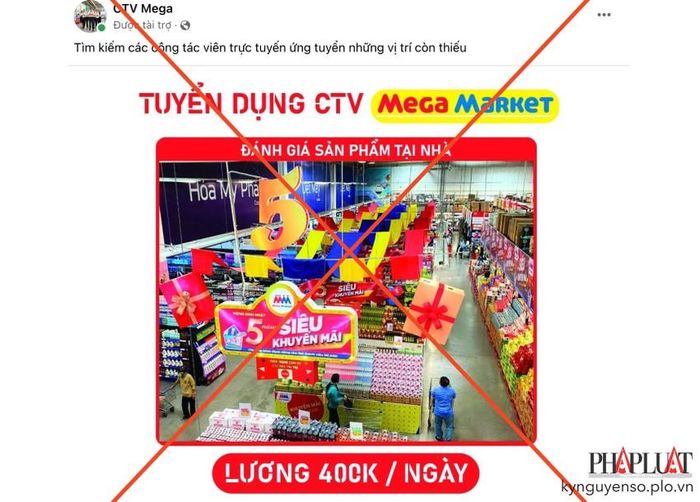 Cảnh giác chiêu lừa tuyển dụng cộng tác viên online lương cao