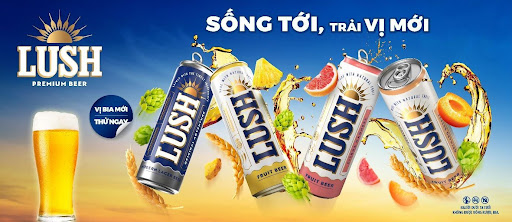 Giới trẻ 'truy lùng' LUSH - bia trái cây hoàn toàn mới của Masan